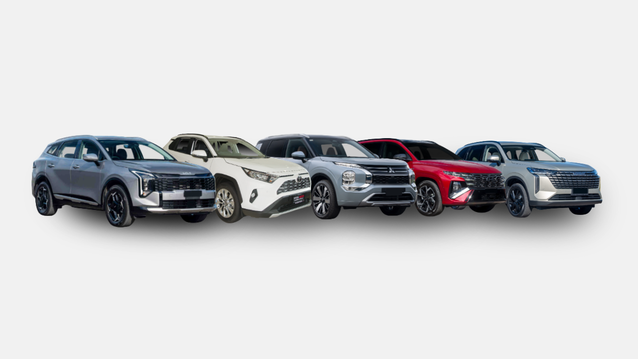 2026 SUV Comparison: Kia Sportage vs Toyota RAV4 vs Mitsubishi Outlander vs Hyundai Tucson vs GWM Haval H6